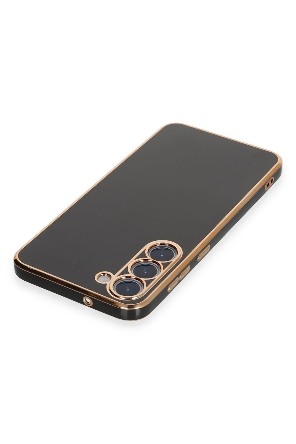 Mey İthalat®  Samsung Galaxy S23 Kılıf Volet Silikon - Siyah