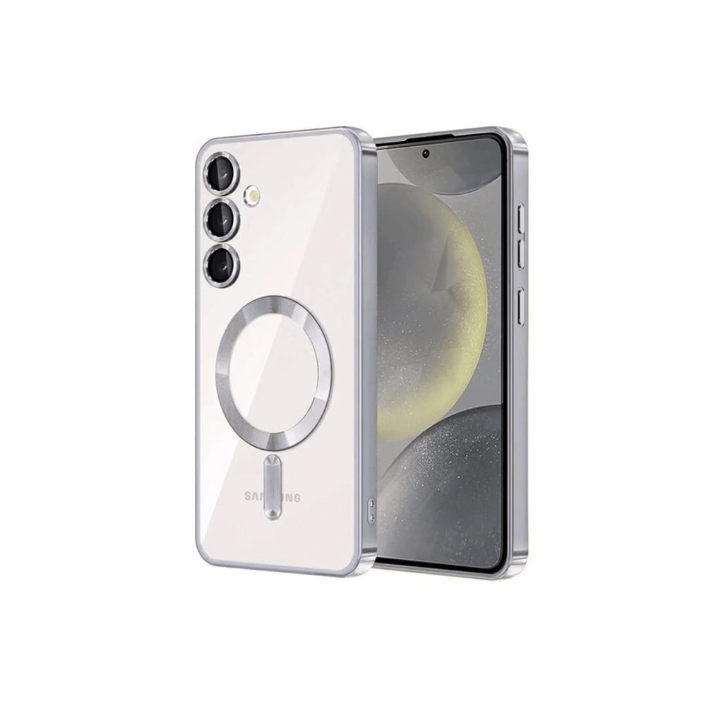 Mey İthalat®  Samsung Galaxy S23 Plus Kılıf Kross Magneticsafe Kapak - Gümüş