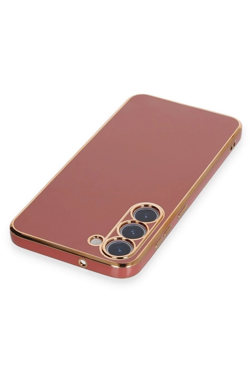 Mey İthalat®  Samsung Galaxy S23 Plus Kılıf Volet Silikon - Kırmızı