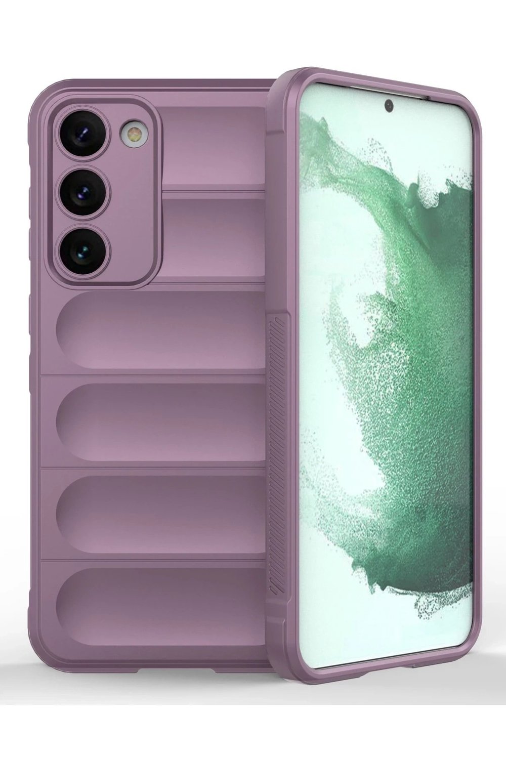 Mey İthalat®  Samsung Galaxy S23 Plus Kılıf Optimum Silikon - Mor