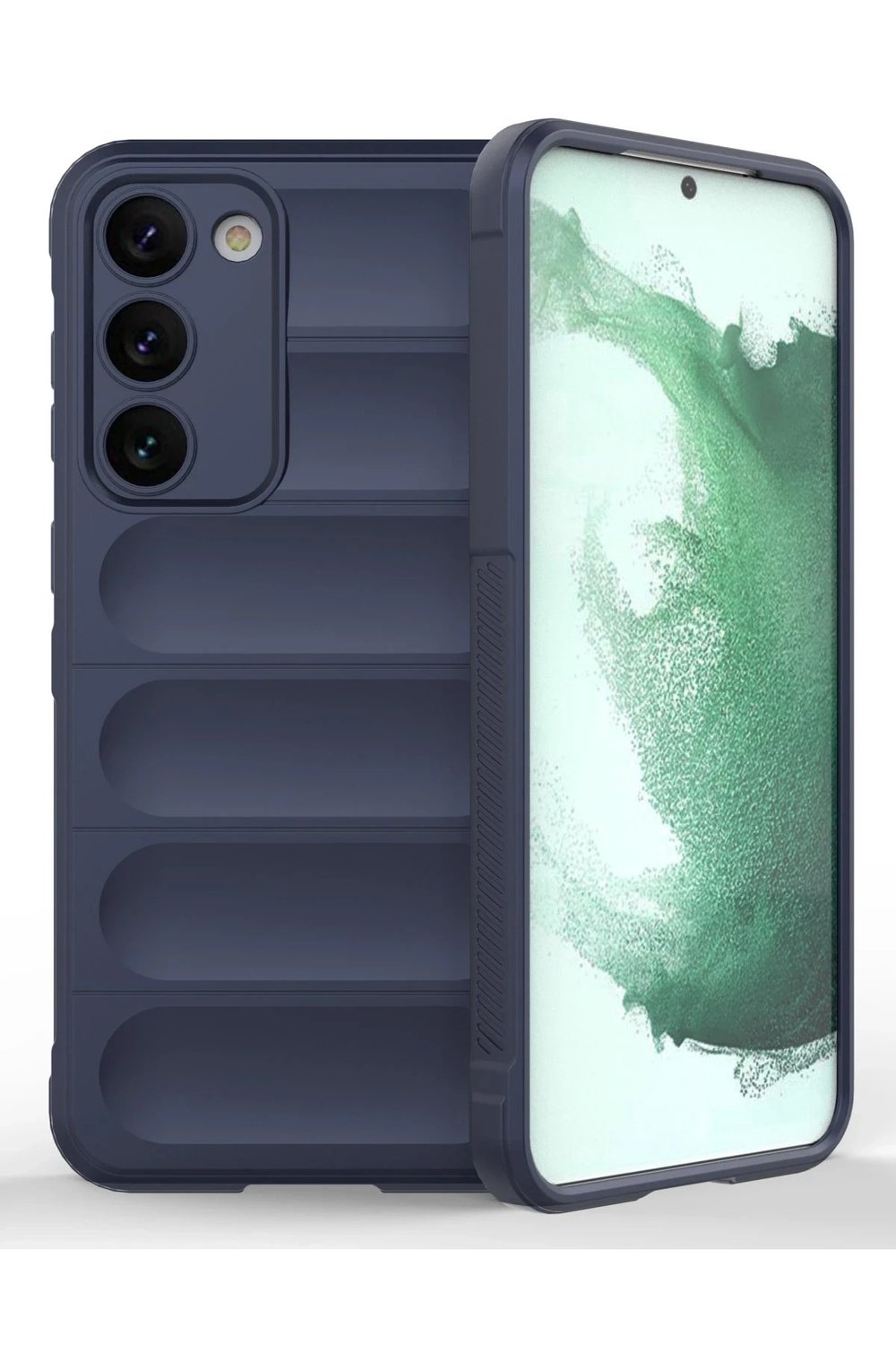 Mey İthalat®  Samsung Galaxy S23 Plus Kılıf Optimum Silikon - Lacivert