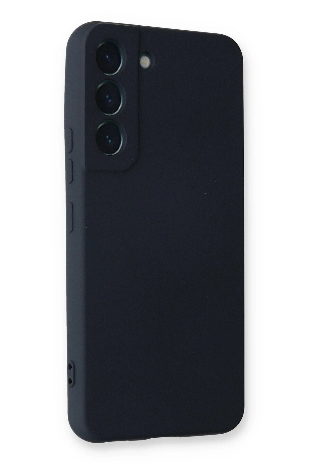 Mey İthalat®  Samsung Galaxy S23 Plus Kılıf Nano içi Kadife Silikon - Lacivert