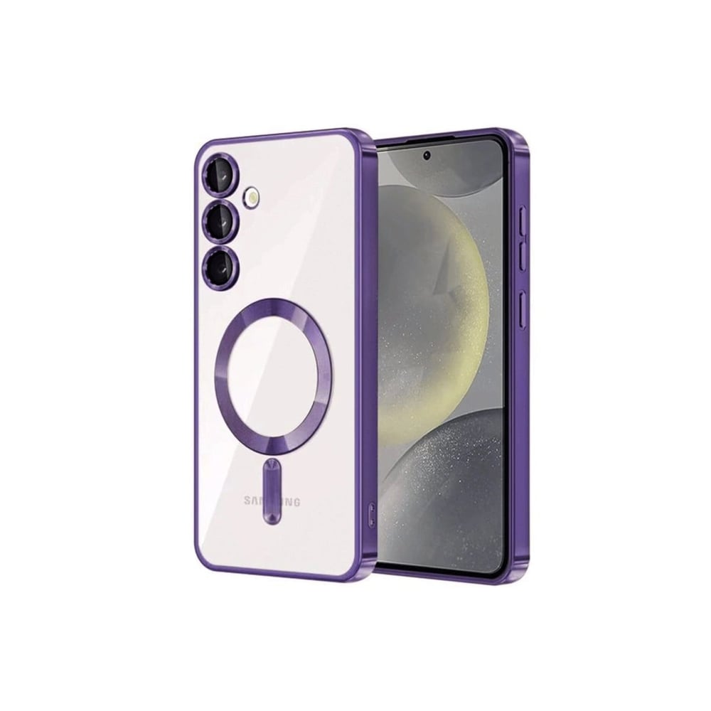 Mey İthalat®  Samsung Galaxy S23 Plus Kılıf Kross Magneticsafe Kapak - Mor