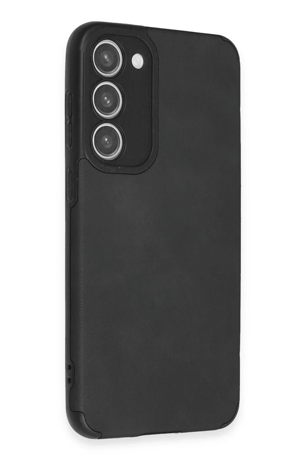 Mey İthalat®  Samsung Galaxy S23 Plus Kılıf Loop Deri Silikon - Siyah