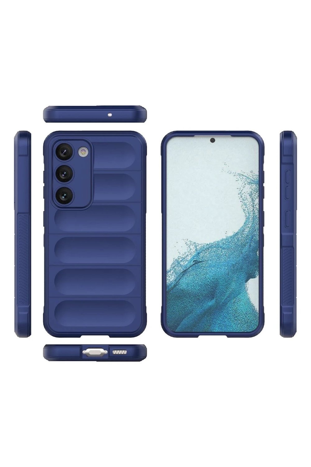 Mey İthalat®  Samsung Galaxy S23 Plus Kılıf Optimum Silikon - Lacivert