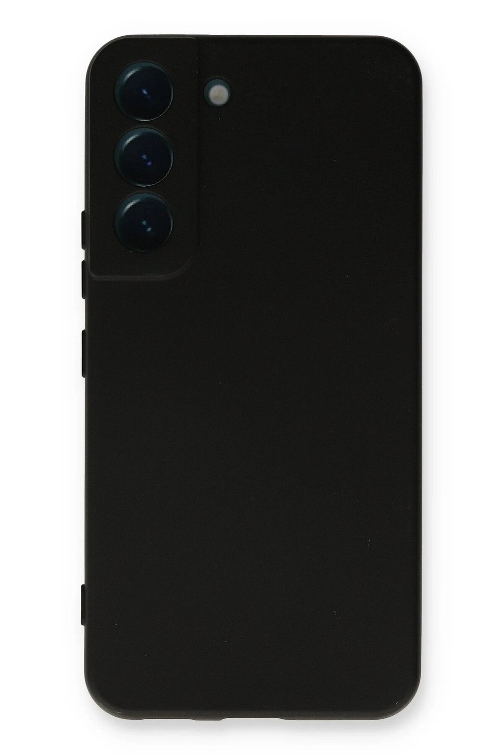 Mey İthalat®  Samsung Galaxy S23 Plus Kılıf Nano içi Kadife Silikon - Siyah