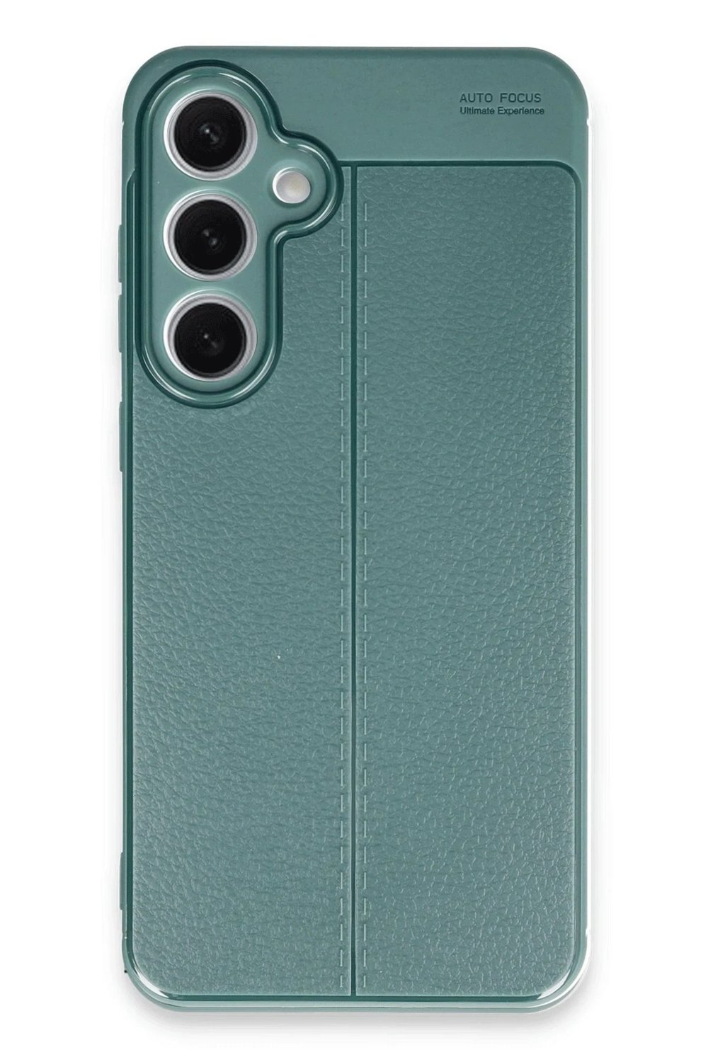 Mey İthalat®  Samsung Galaxy S24 FE Kılıf Auto Focus Kapak - Koyu Yeşil