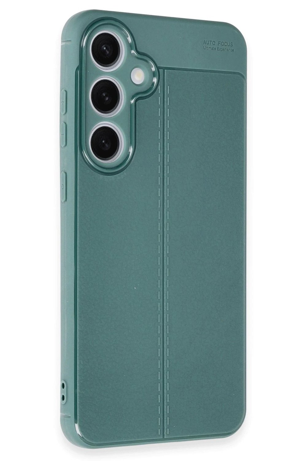 Mey İthalat®  Samsung Galaxy S24 FE Kılıf Auto Focus Kapak - Koyu Yeşil