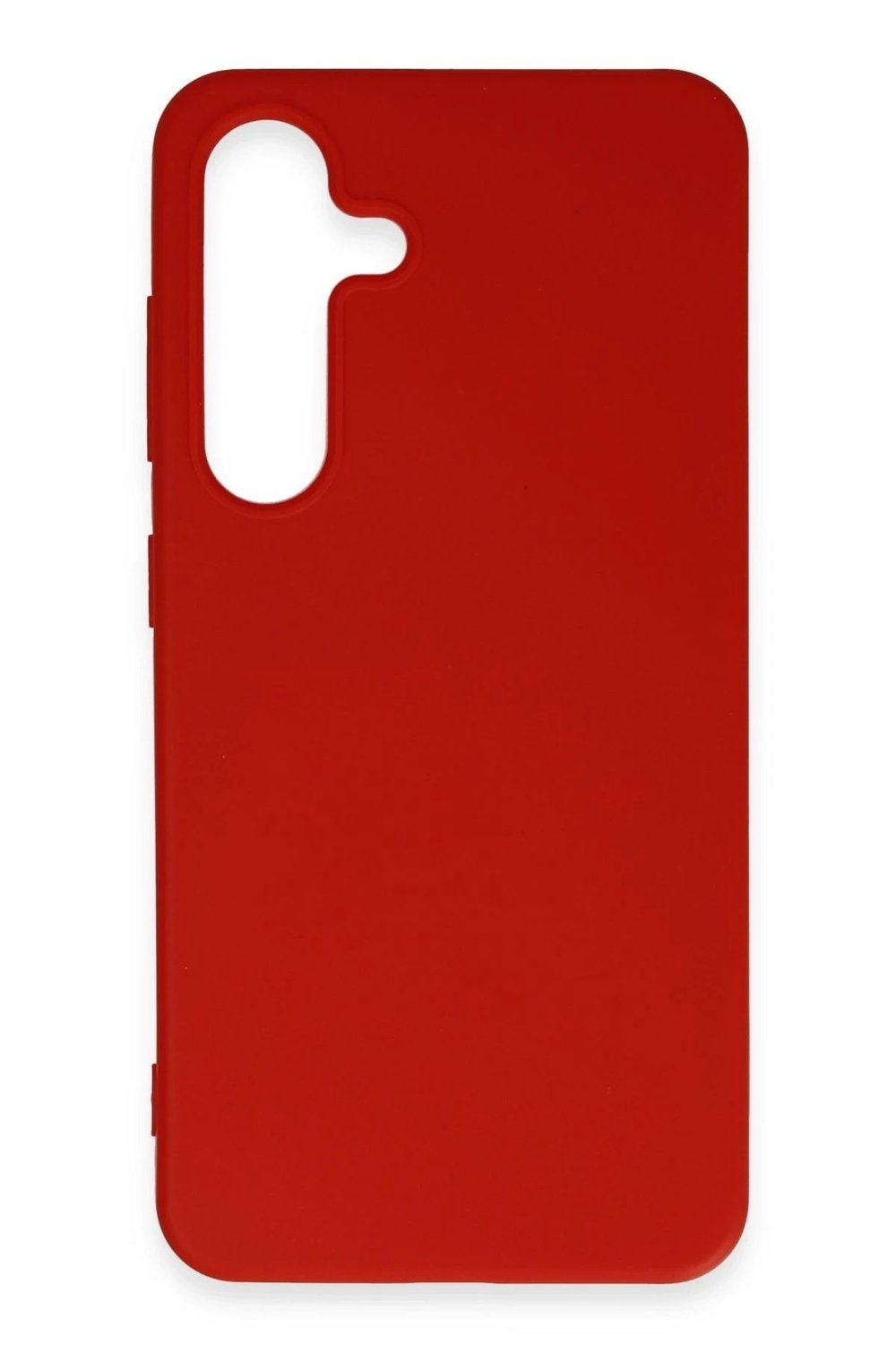 Mey İthalat®  Samsung Galaxy S24 Kılıf First Silikon - Kırmızı