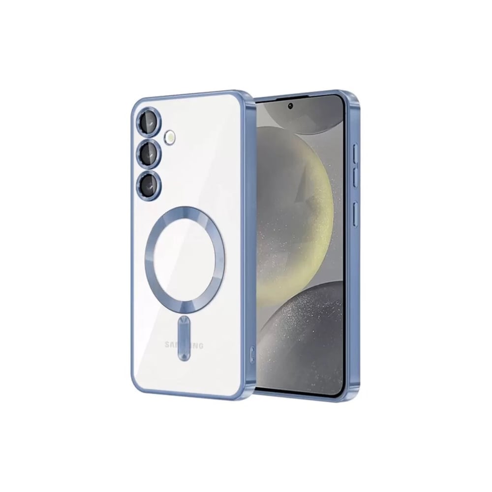 Mey İthalat®  Samsung Galaxy S24 Kılıf Kross Magneticsafe Kapak - Sierra Blue