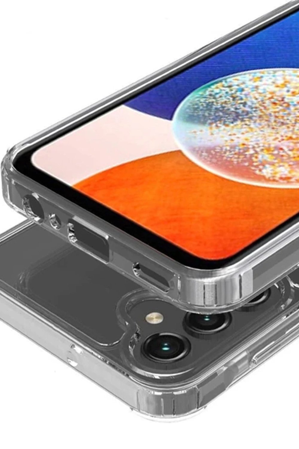 Mey İthalat®  Samsung Galaxy S24 Kılıf Magneticsafe Şeffaf Silikon - Şeffaf