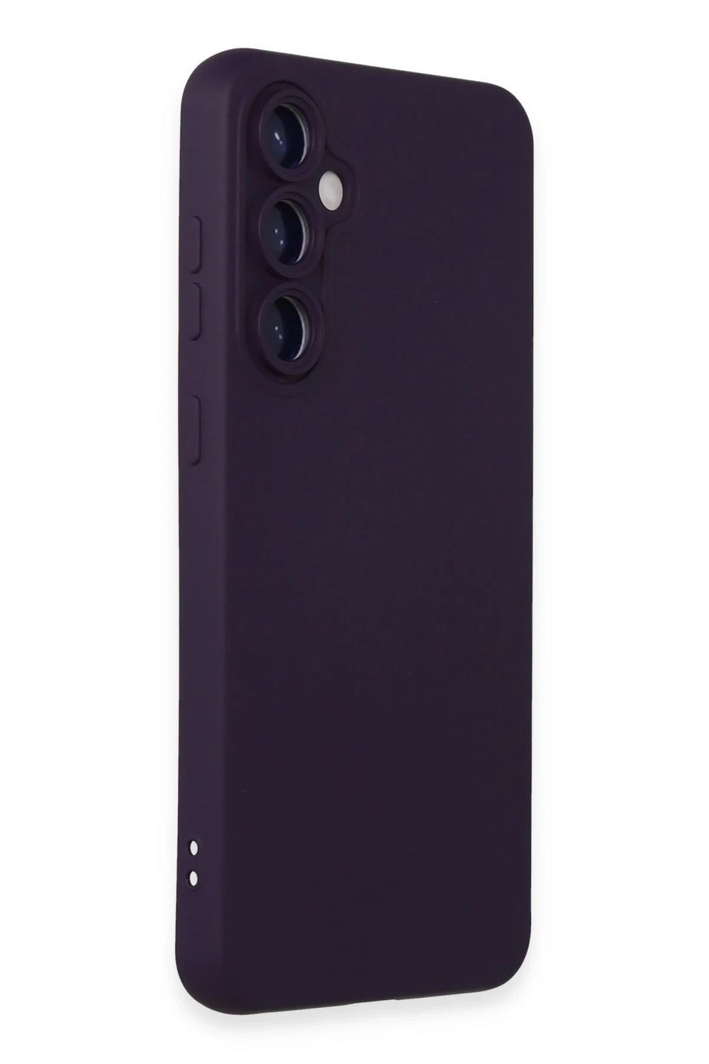 Mey İthalat®  Samsung Galaxy S24 Kılıf Nano içi Kadife Silikon - Mor