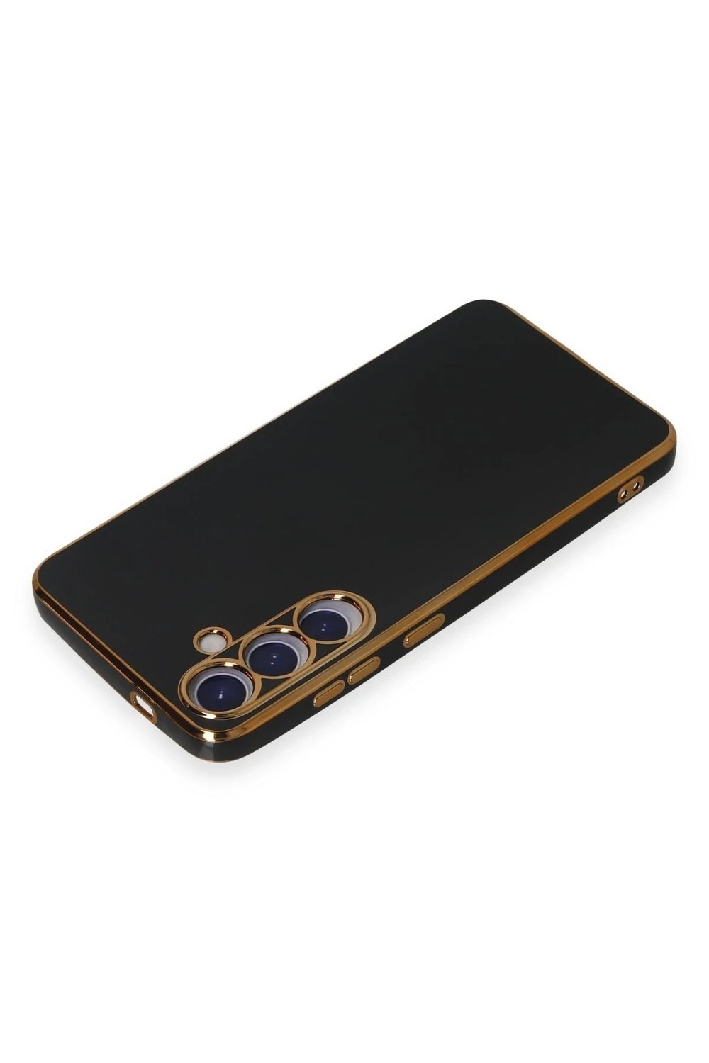 Mey İthalat®  Samsung Galaxy S24 Kılıf Volet Silikon - Siyah