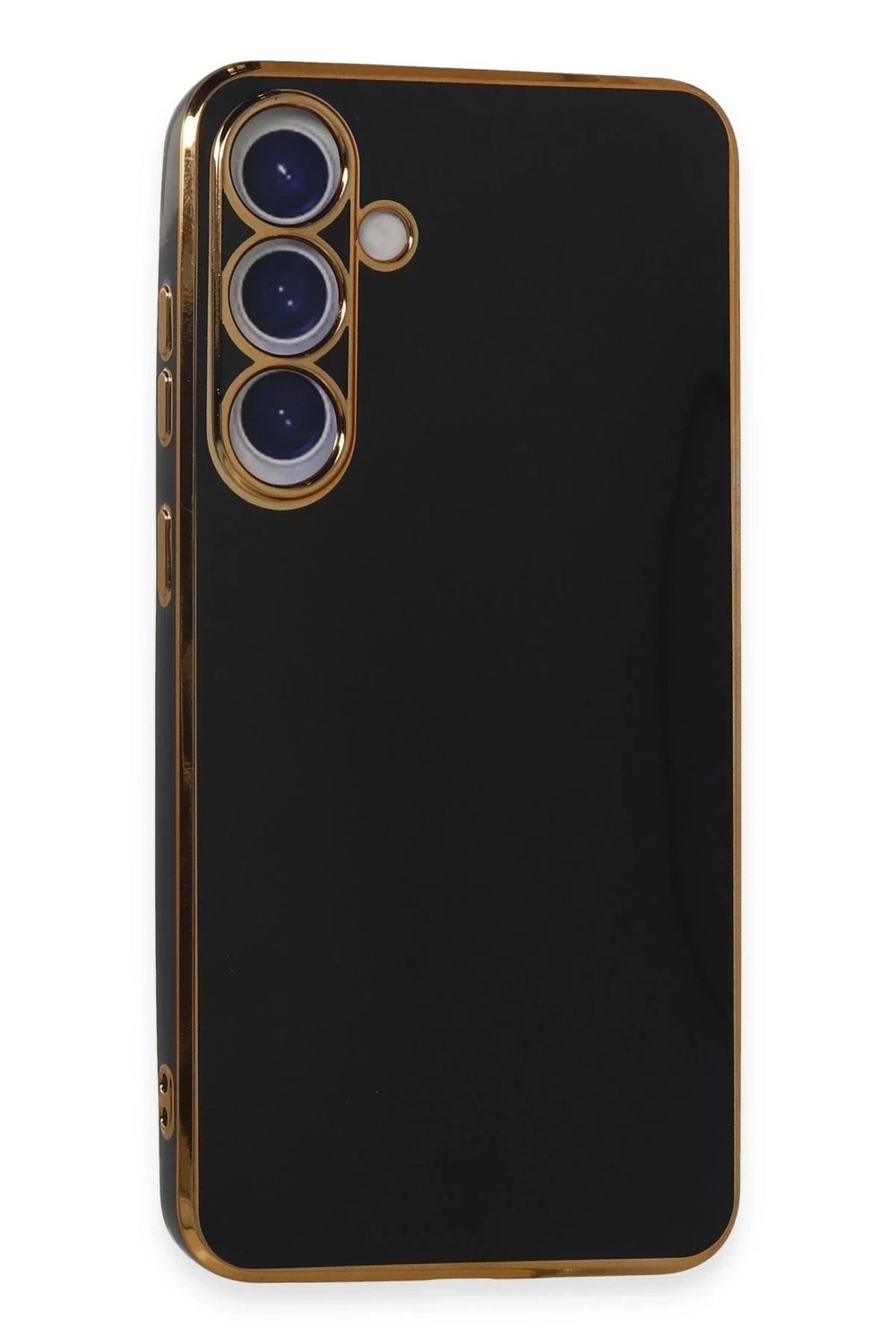 Mey İthalat®  Samsung Galaxy S24 Kılıf Volet Silikon - Siyah