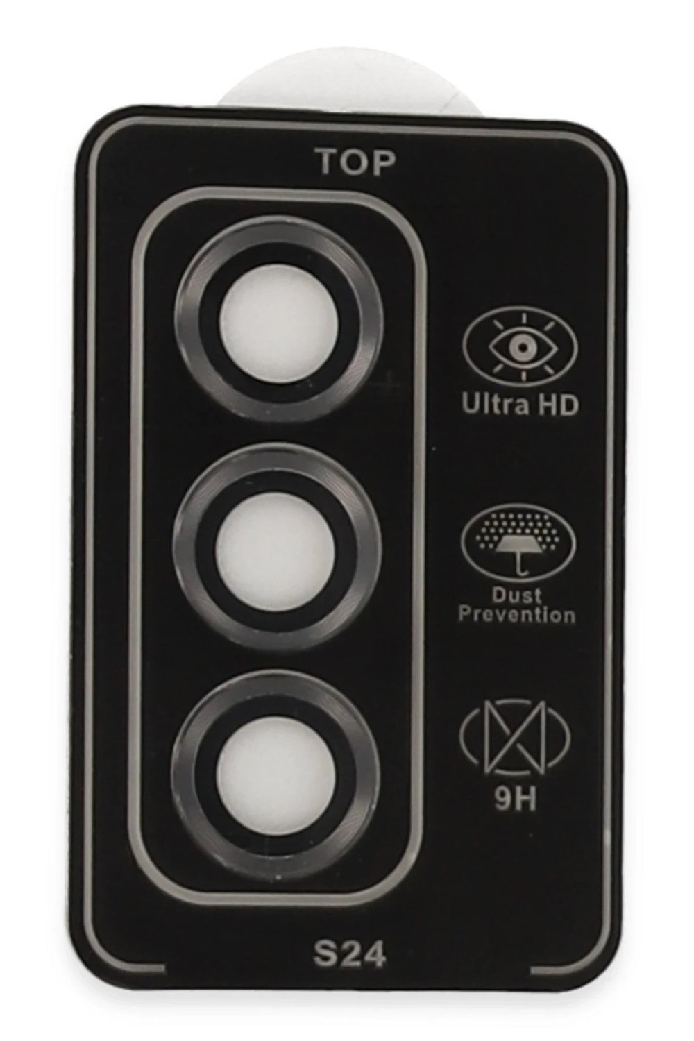 Mey İthalat®  Samsung Galaxy S24 PVD Metal Kamera Lens - Titan Gri