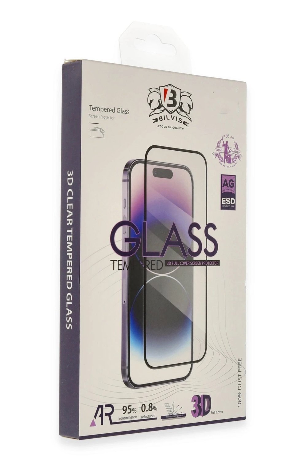 Mey İthalat®  Samsung Galaxy S24 Plus Bilvis 3D Cam Ekran Koruyucu
