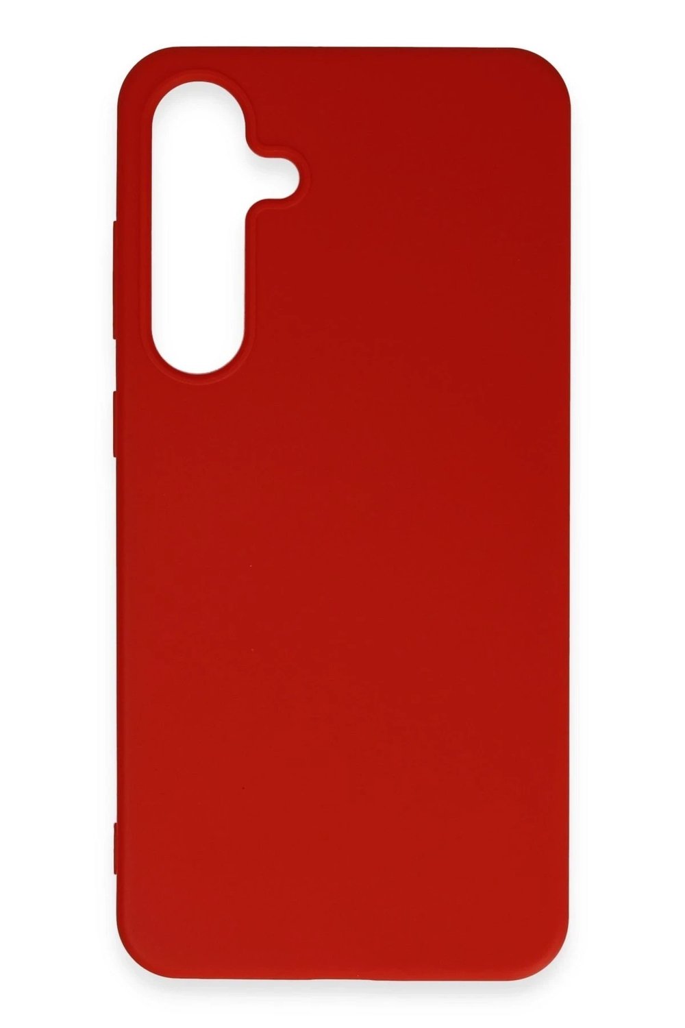 Mey İthalat®  Samsung Galaxy S24 Plus Kılıf First Silikon - Kırmızı