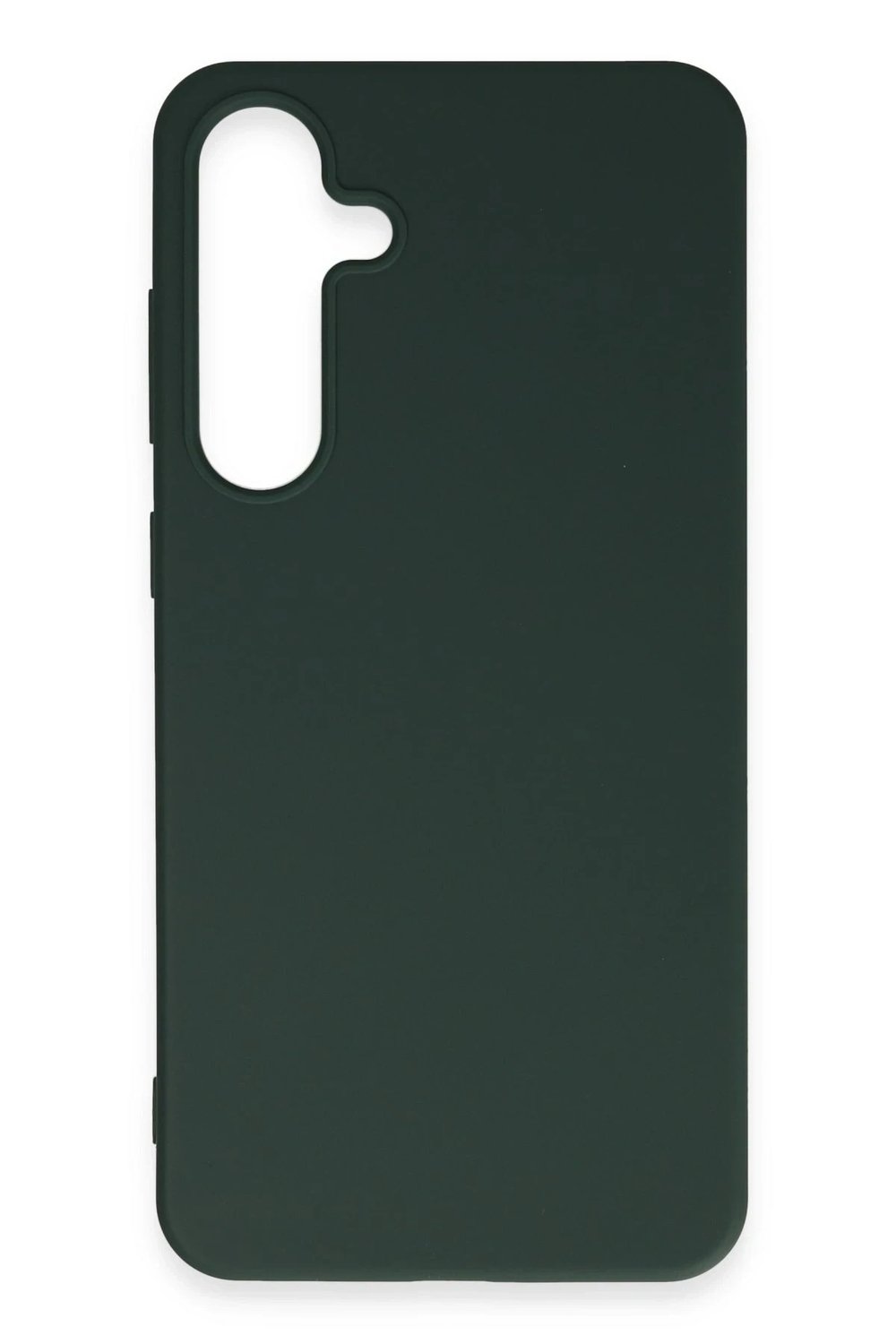 Mey İthalat®  Samsung Galaxy S24 Plus Kılıf First Silikon - Koyu Yeşil