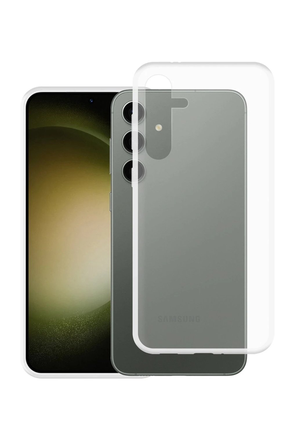Mey İthalat®  Samsung Galaxy S24 Plus Kılıf Lüx Şeffaf Silikon