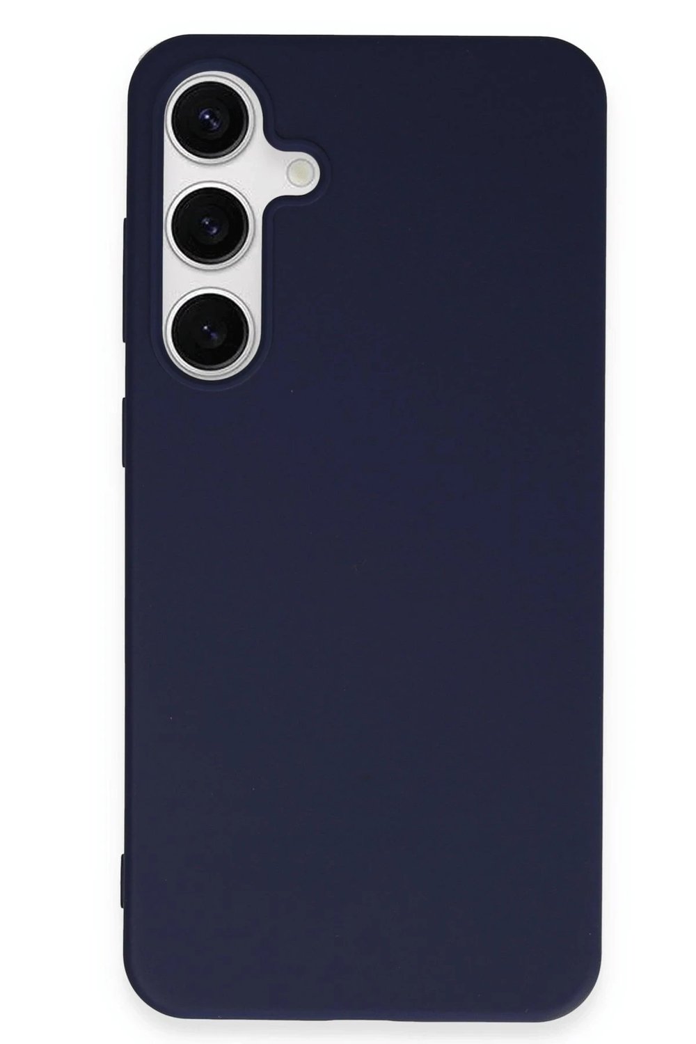 Mey İthalat®  Samsung Galaxy S24 Plus Kılıf First Silikon - Lacivert
