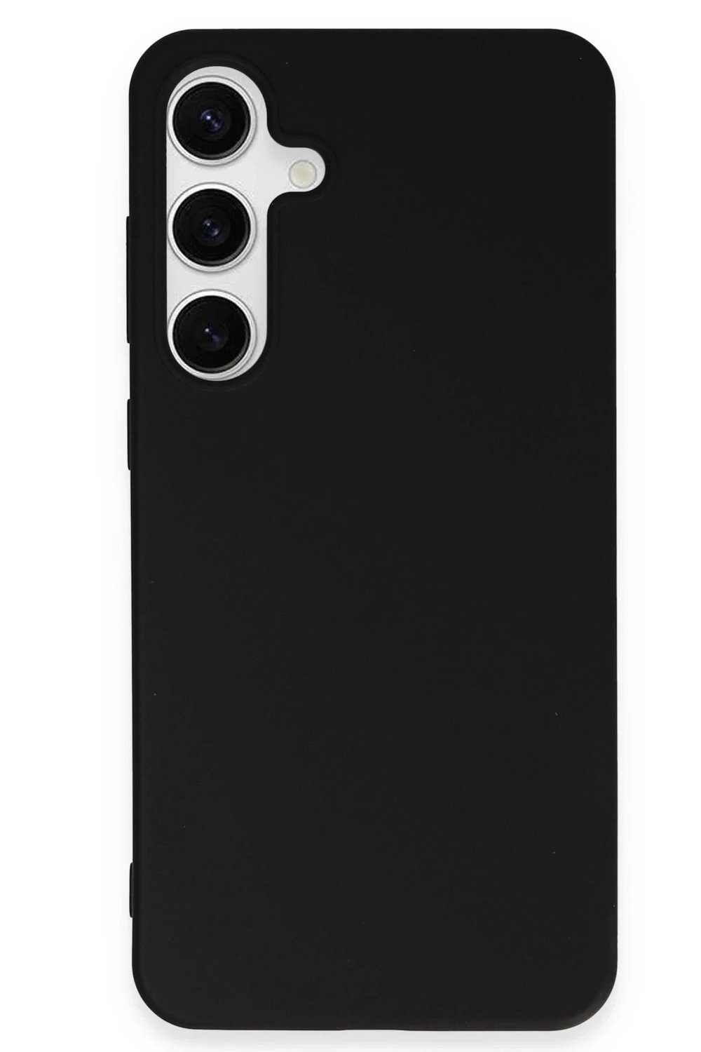 Mey İthalat®  Samsung Galaxy S24 Plus Kılıf First Silikon - Siyah