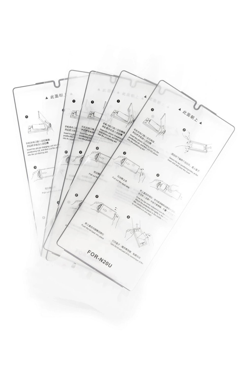 Mey İthalat®  Samsung Galaxy S24 Ultra AutoKit 5in1 Fiber Polymer Nano Ekran Koruyucu