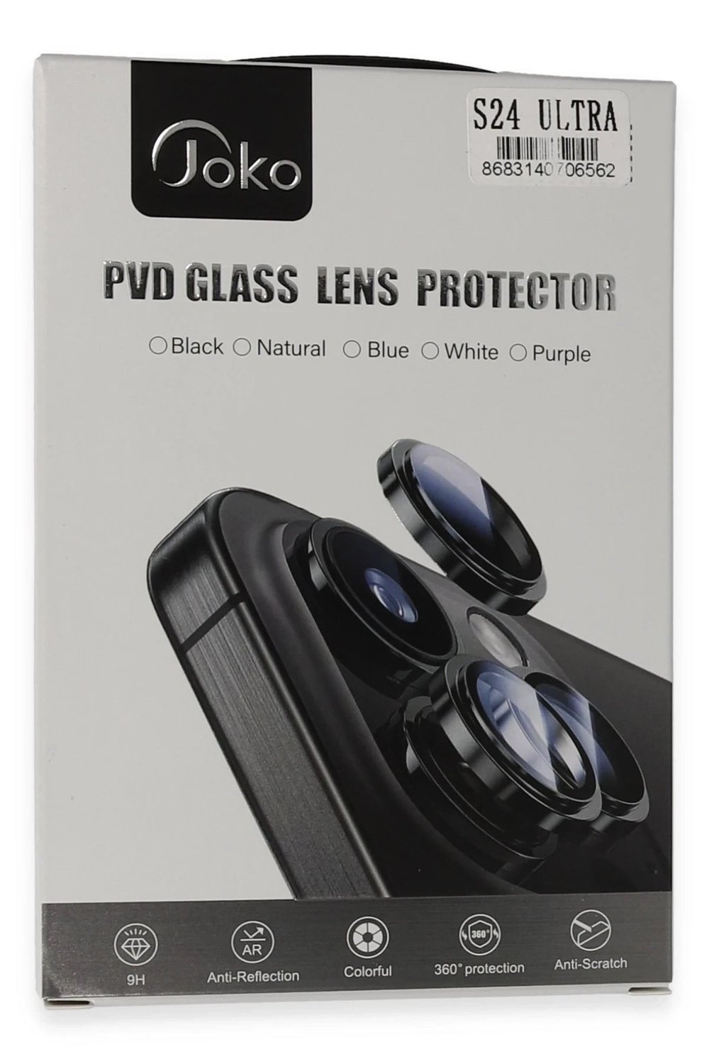Mey İthalat®  Samsung Galaxy S24 Ultra PVD Metal Kamera Lens - Gold
