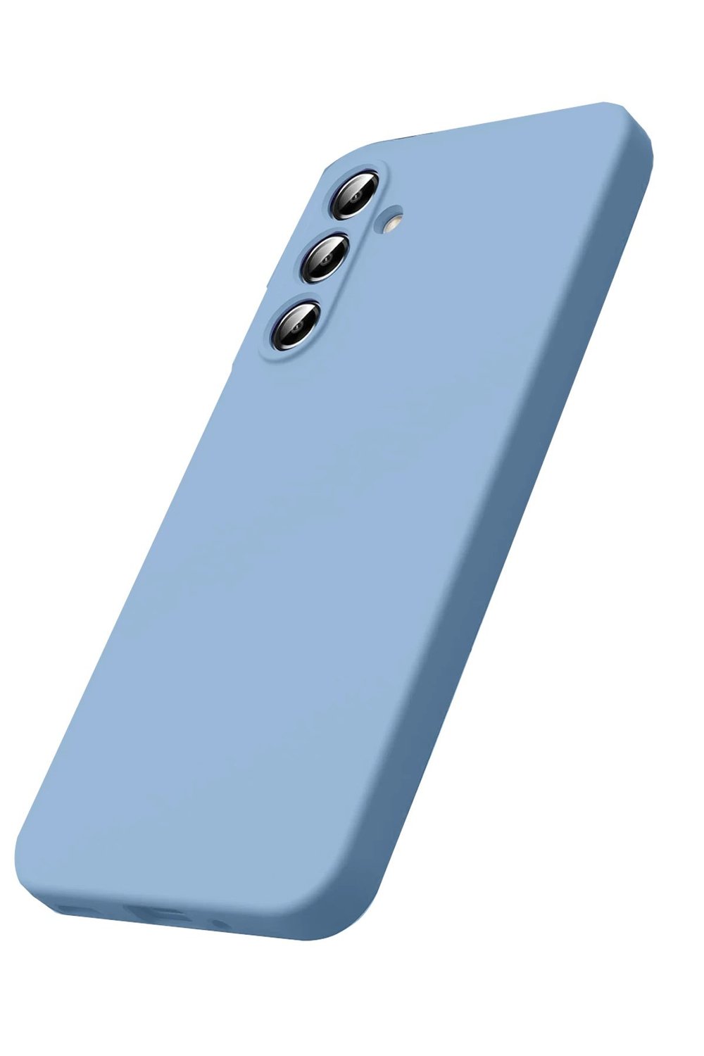 Mey İthalat®  Samsung Galaxy S25 FE First Silikon - Mavi