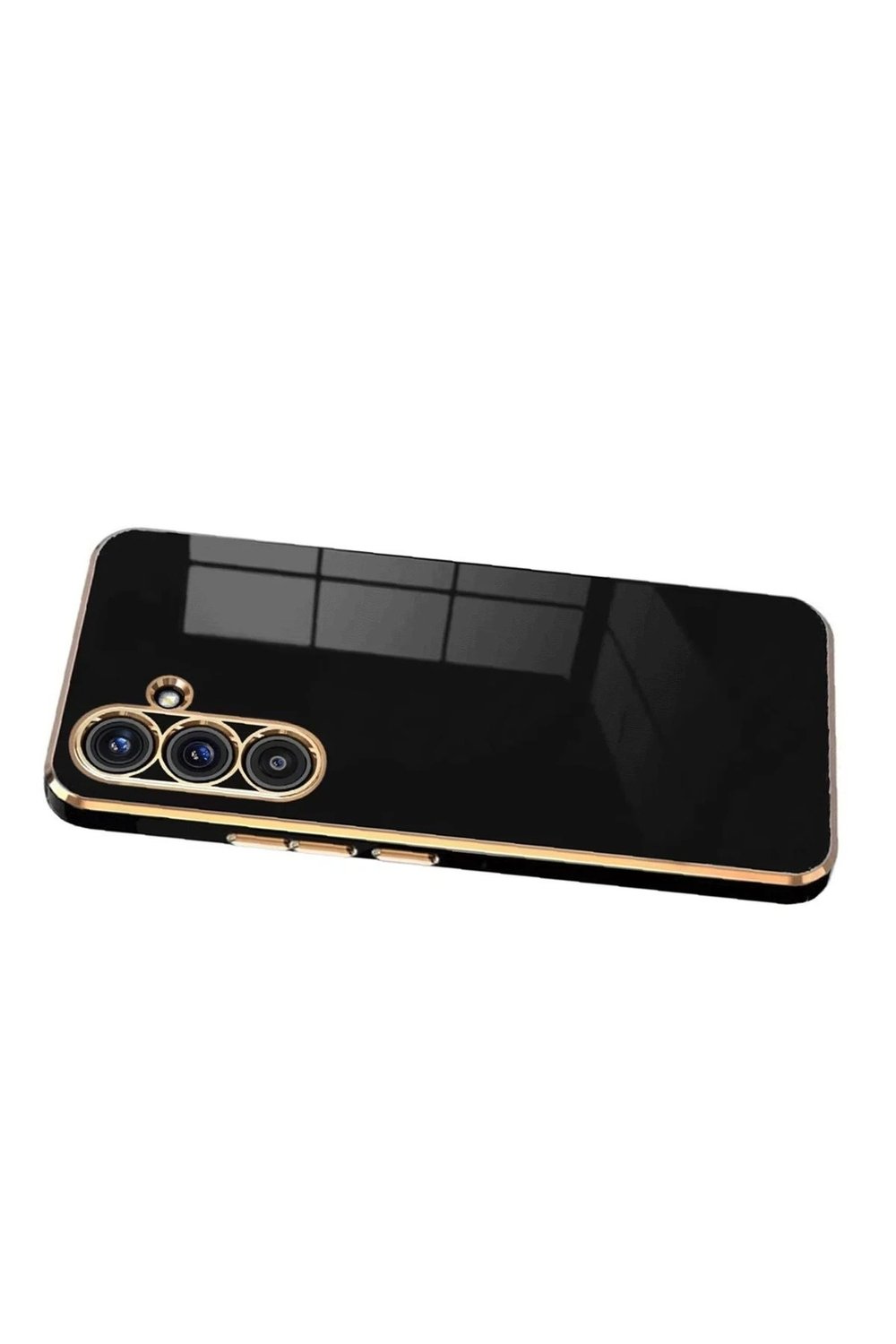 Mey İthalat®  Samsung Galaxy S25 FE Volet Silikon - Siyah