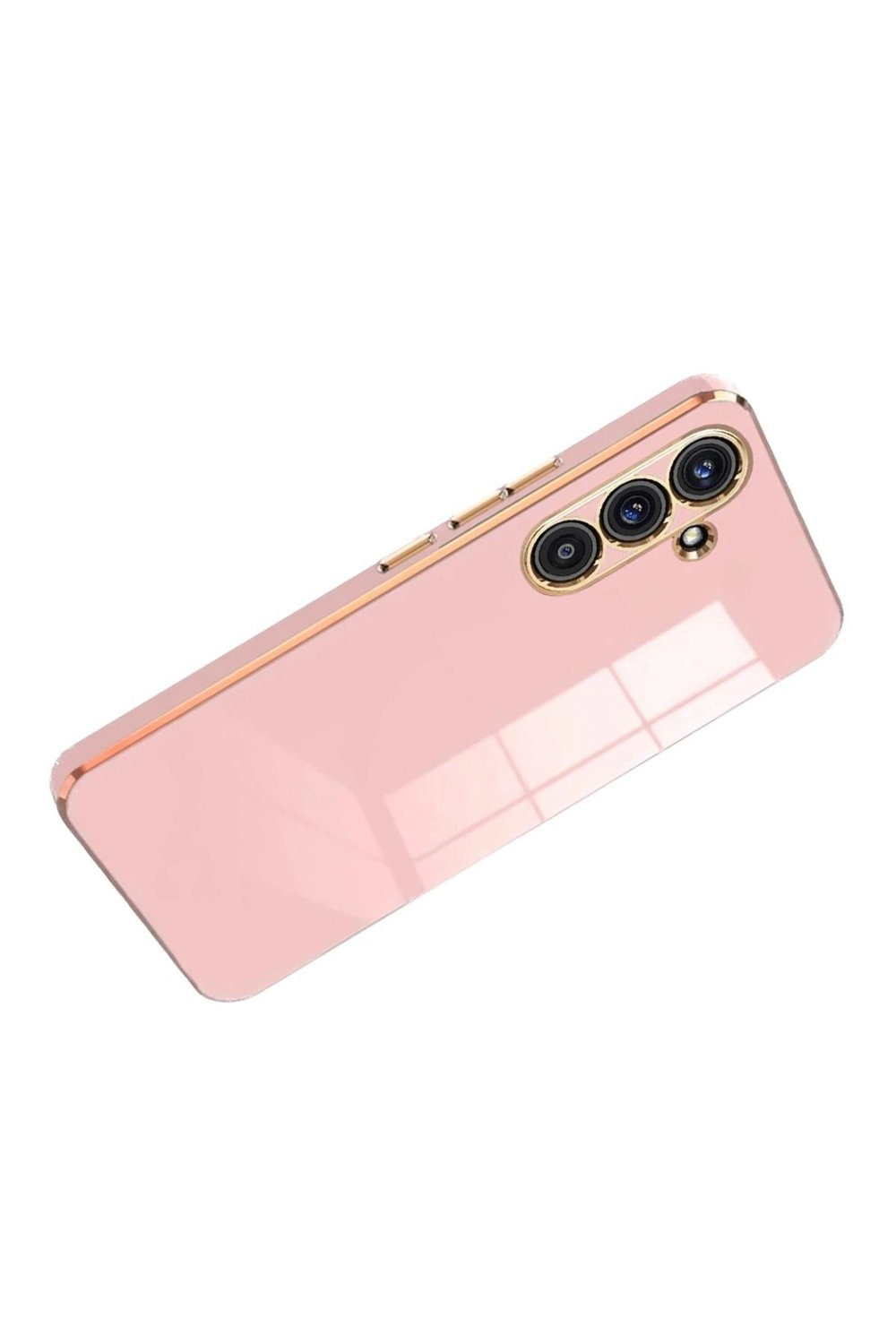 Mey İthalat®  Samsung Galaxy S25 FE Volet Silikon - Pembe