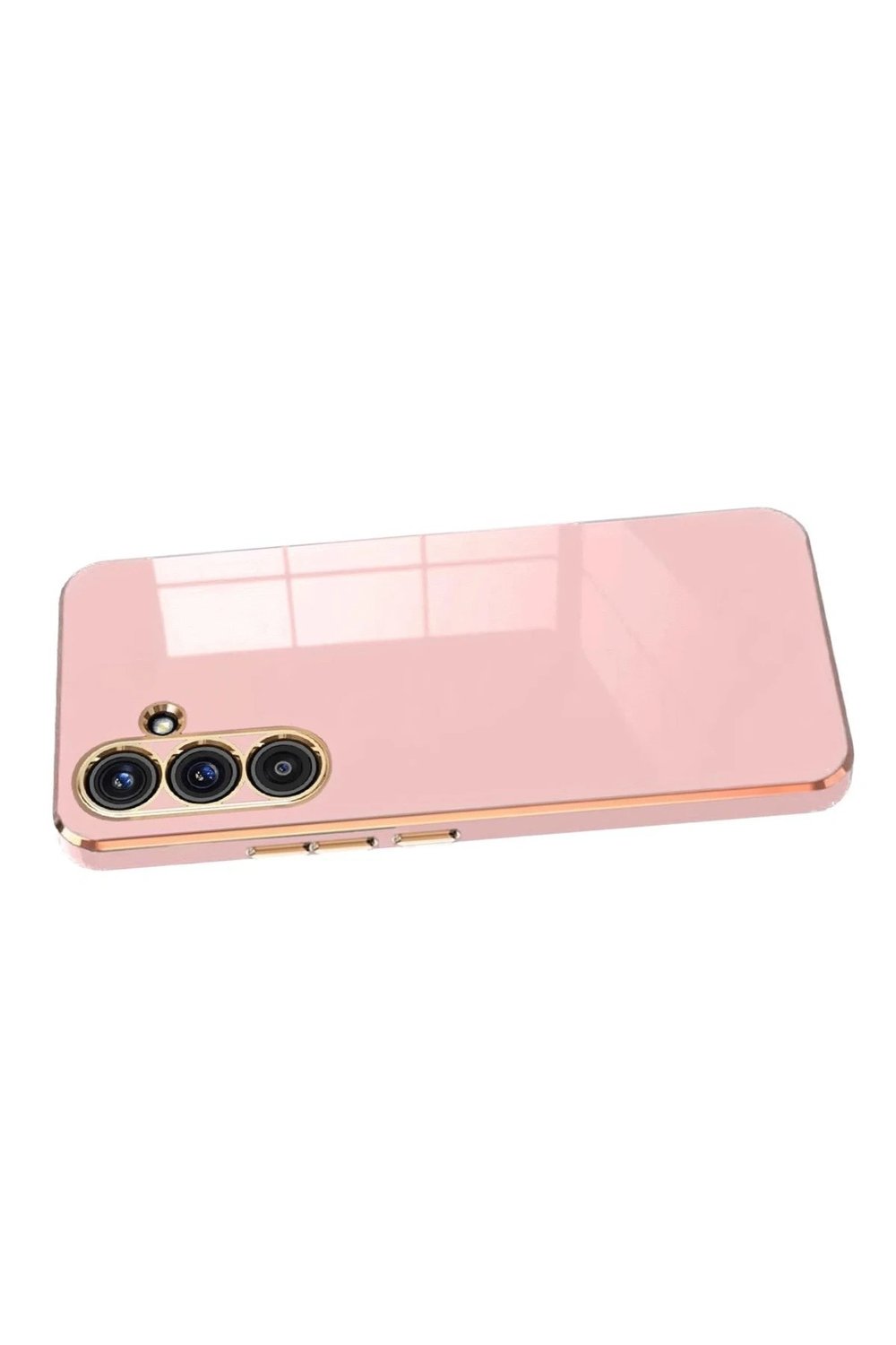 Mey İthalat®  Samsung Galaxy S25 FE Volet Silikon - Pembe