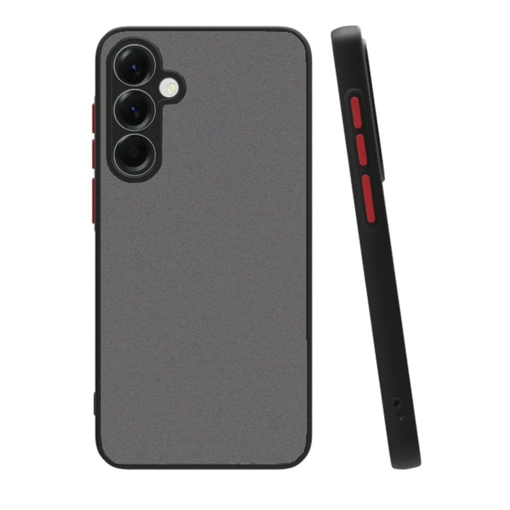 Mey İthalat®  Samsung Galaxy S25 Plus Kılıf Montreal Silikon Kapak - Siyah