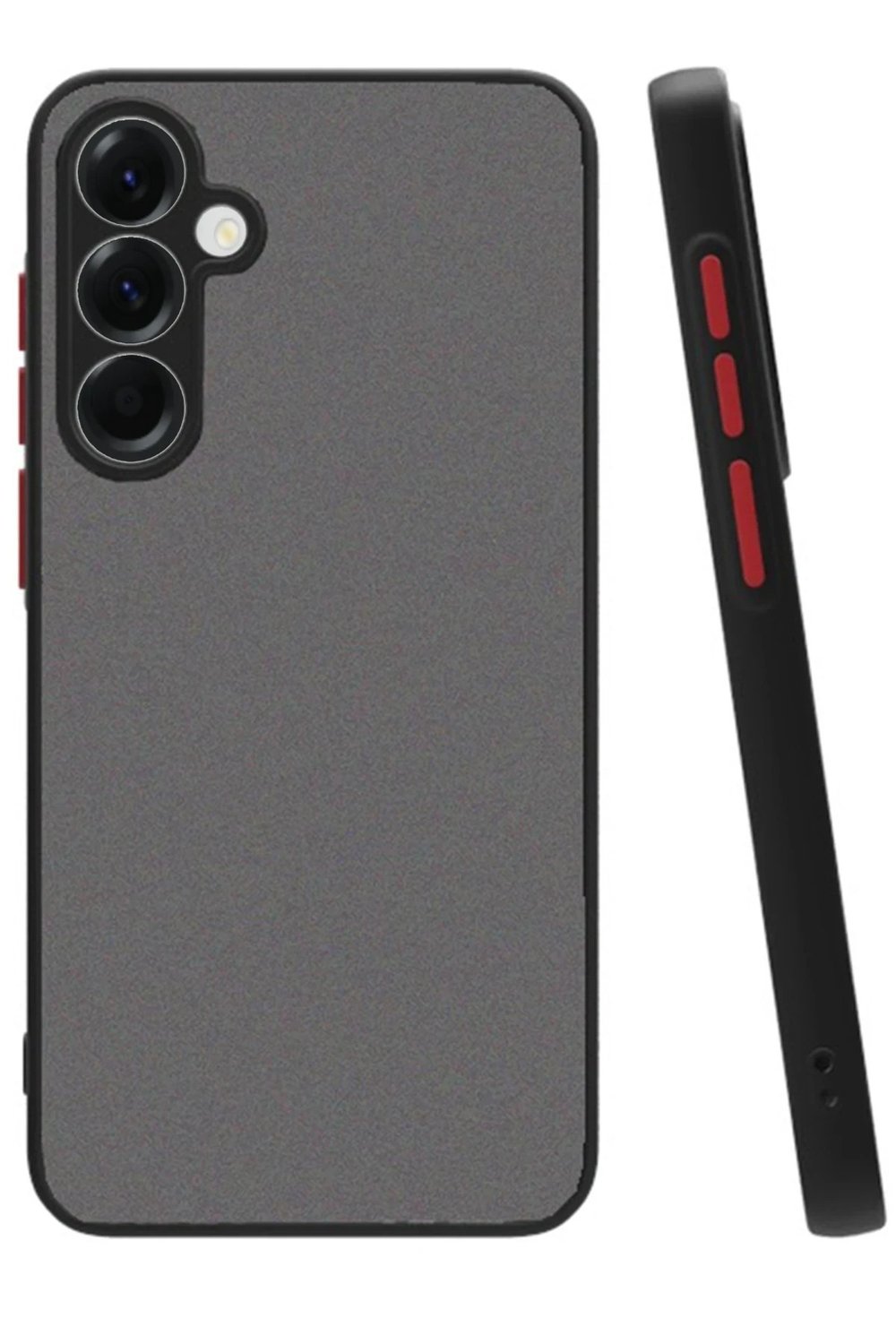 Mey İthalat®  Samsung Galaxy S25 Plus Kılıf Montreal Silikon Kapak - Siyah