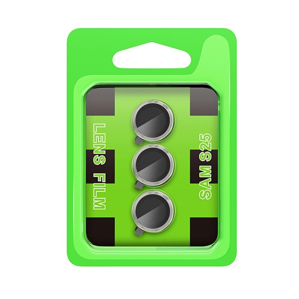 Mey İthalat®  Samsung Galaxy S25 Plus Raze Metal Kamera Lens - Lacivert-Mavi