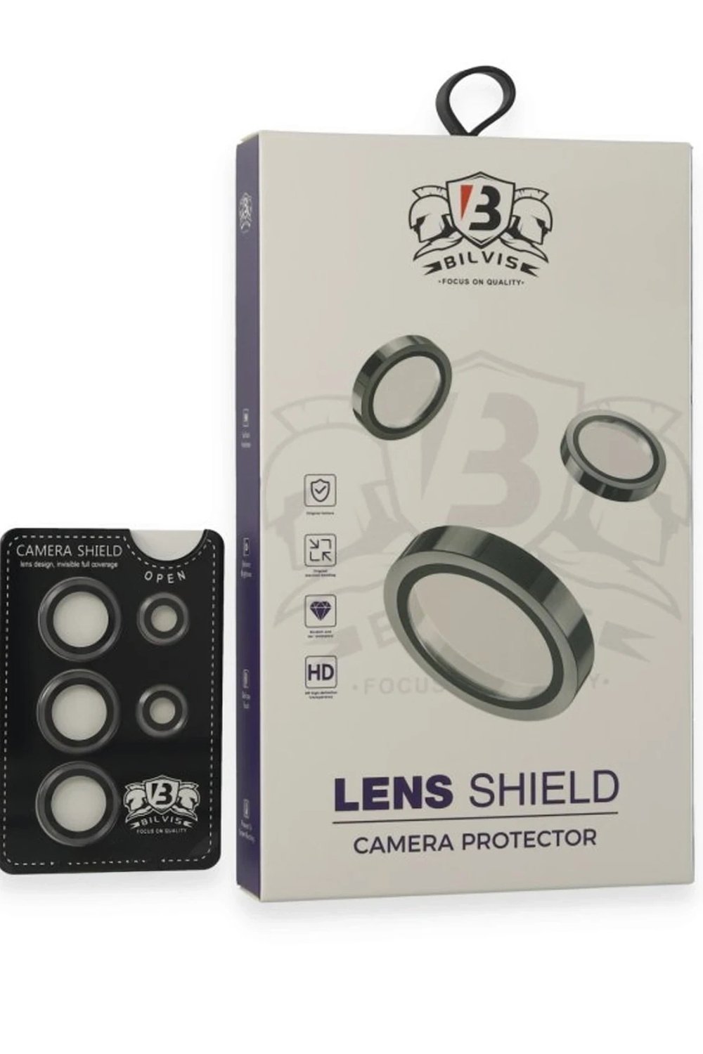 Mey İthalat®  Samsung Galaxy S25 Ultra Bilvis Titan Kamera Lens - Titan Gri