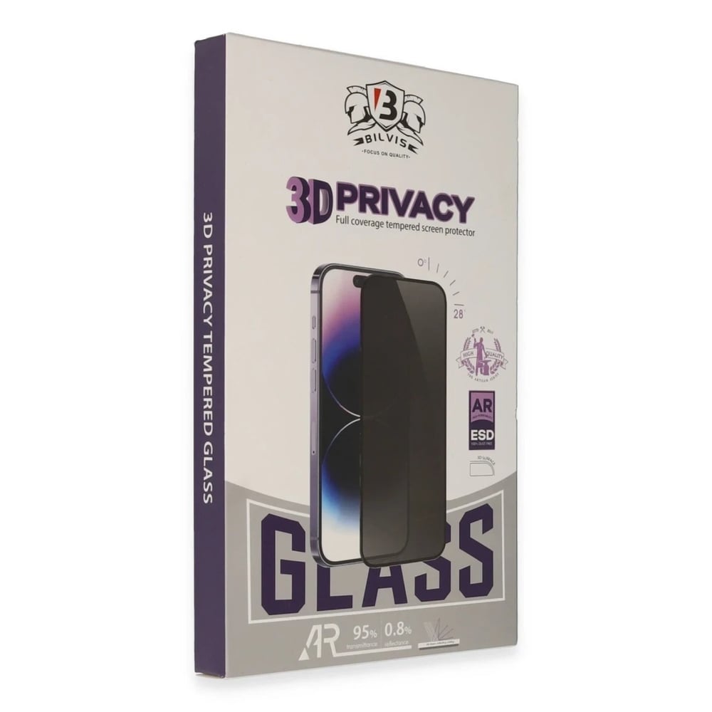 Mey İthalat®  Samsung Galaxy S25 Ultra Bilvis 3D Hayalet Cam Ekran Koruyucu