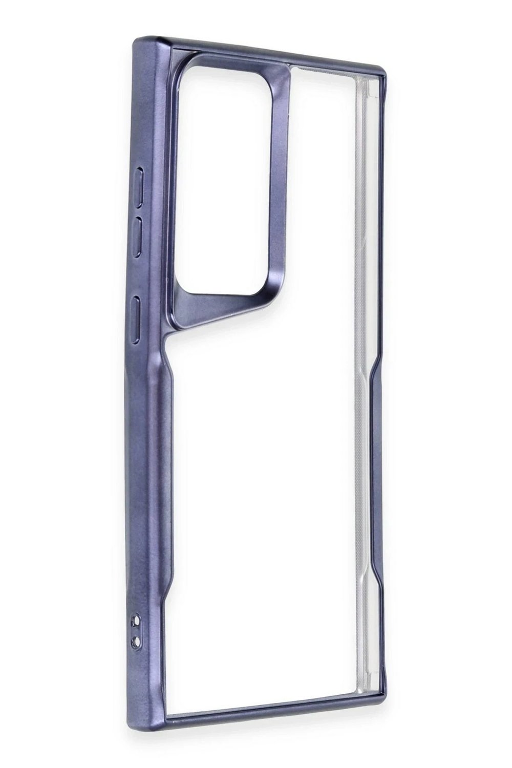 Mey İthalat®  Samsung Galaxy S25 Ultra Kılıf Boyi Silikon Kapak - Lacivert