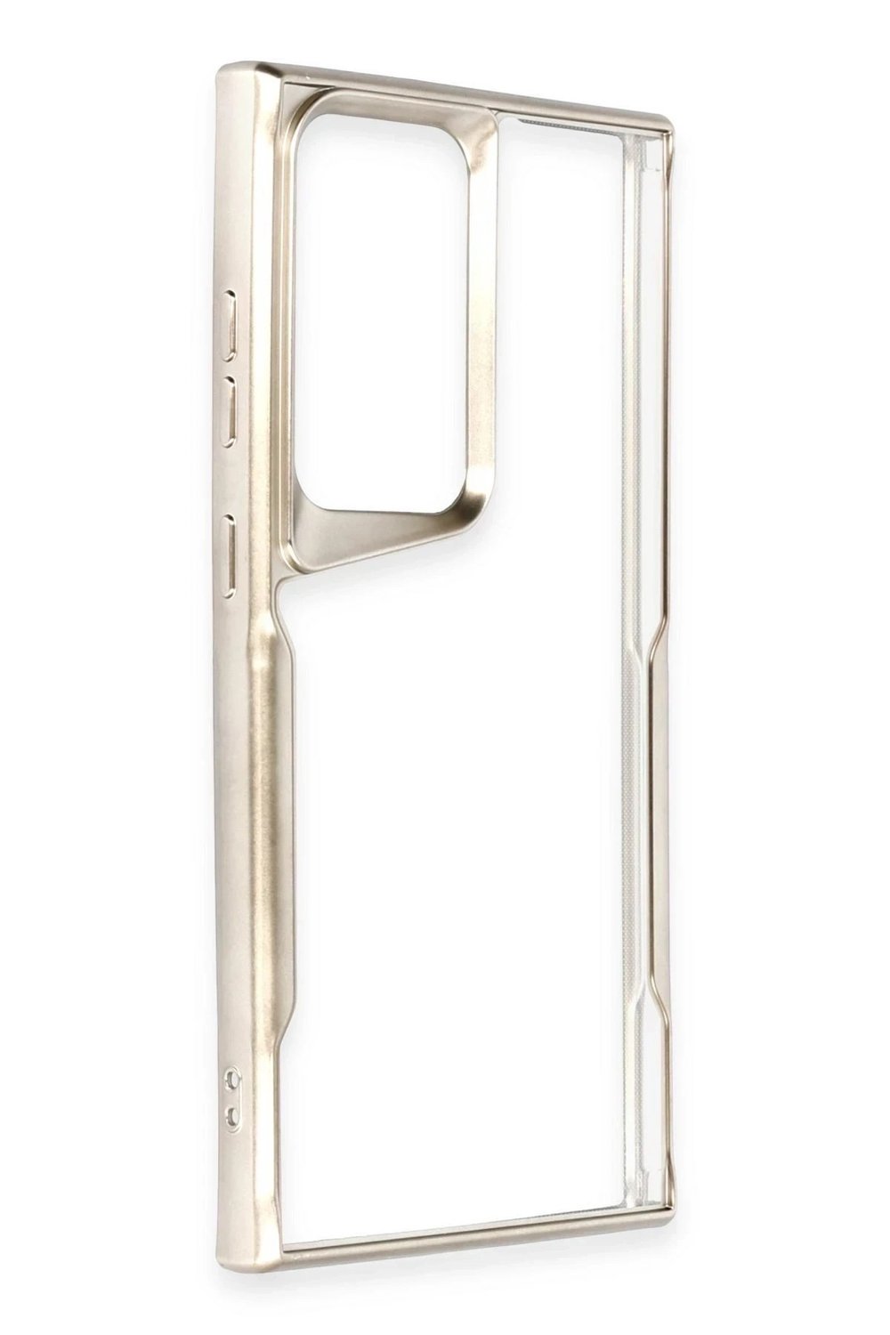 Mey İthalat®  Samsung Galaxy S25 Ultra Kılıf Boyi Silikon Kapak - Titan Gri