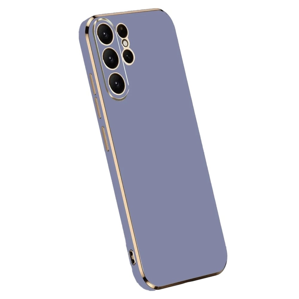 Mey İthalat®  Samsung Galaxy S25 Ultra Kılıf Volet Silikon - Mavi