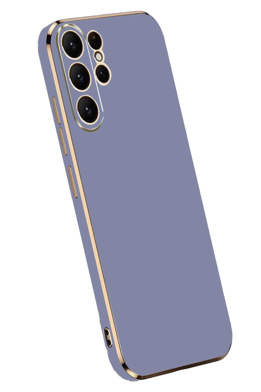 Mey İthalat®  Samsung Galaxy S25 Ultra Kılıf Volet Silikon - Mavi