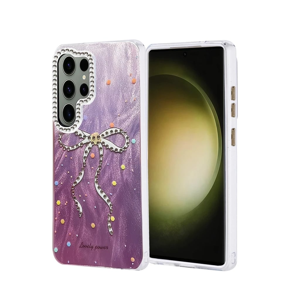 Mey İthalat®  Samsung Galaxy S25 Ultra Kılıf Blade Aynalı Desenli Kapak - Desen 1