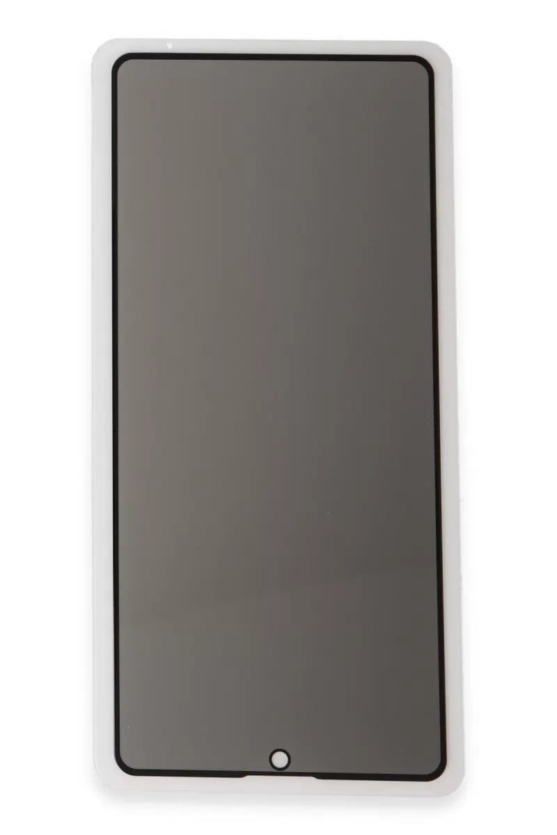 Mey İthalat®  Samsung Galaxy S26 3D Antistatik Hayalet Cam Ekran Koruyucu - Siyah
