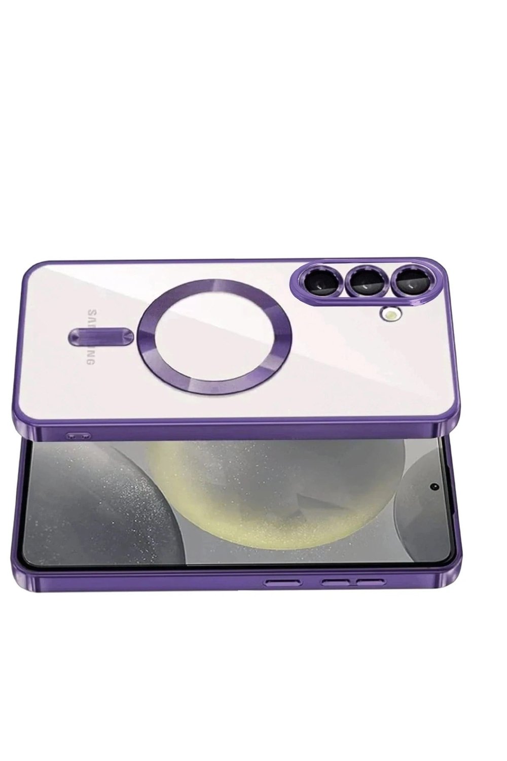 Mey İthalat®  Samsung Galaxy S26 Kross Magneticsafe Kapak - Mor