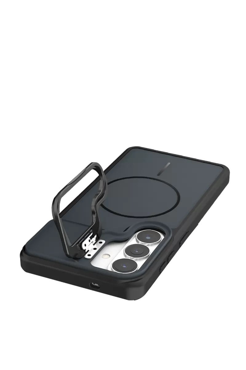 Mey İthalat®  Samsung Galaxy S26 Pale Magsafe Standlı Kapak - Siyah