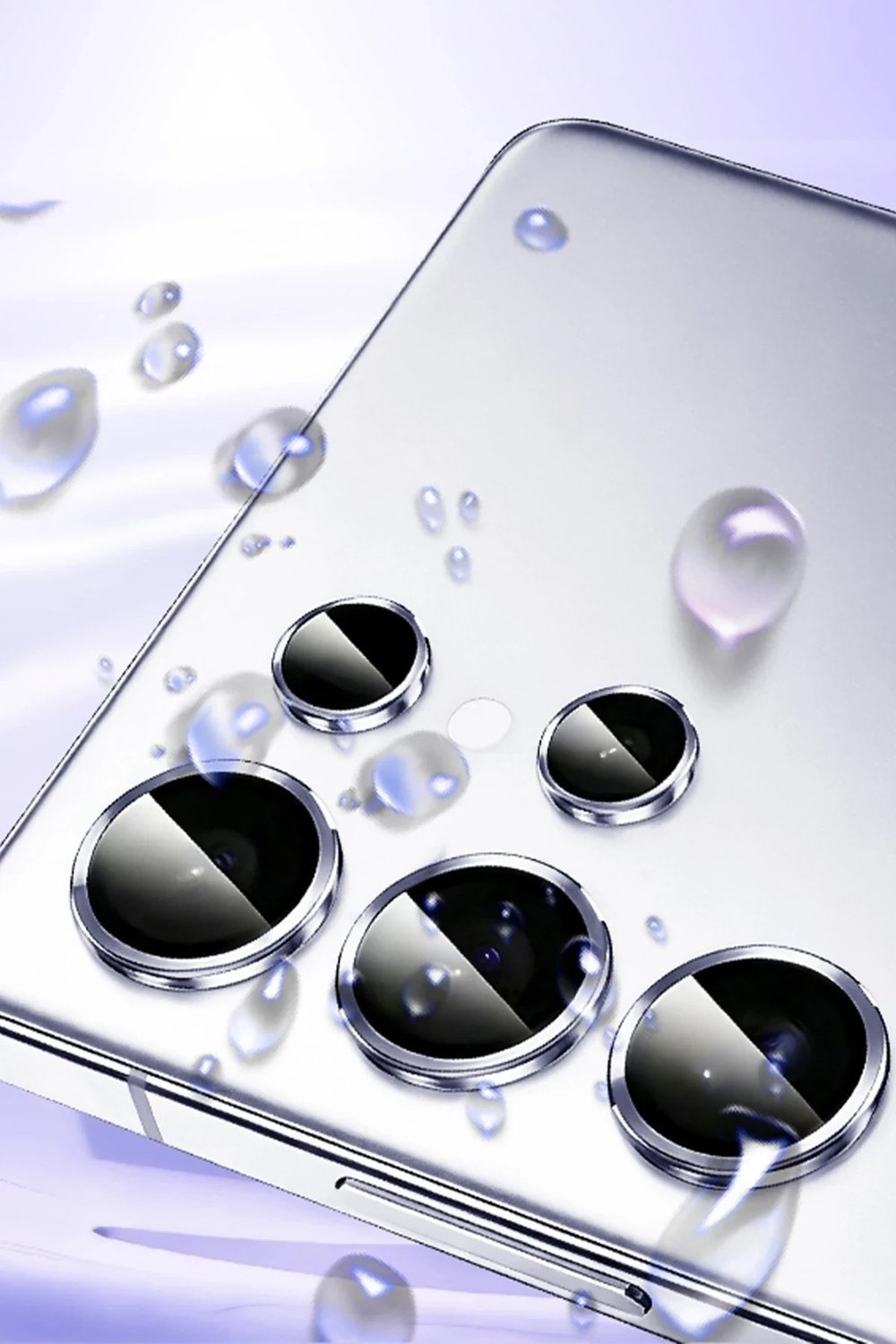 Mey İthalat®  Samsung Galaxy S26 Ultra Bilvis Titan Kamera Lens - Gümüş