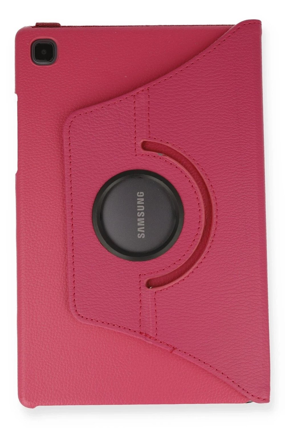 Mey İthalat®  Samsung Galaxy T500 Tab A7 10.4 Kılıf 360 Tablet Deri Kılıf - Pembe