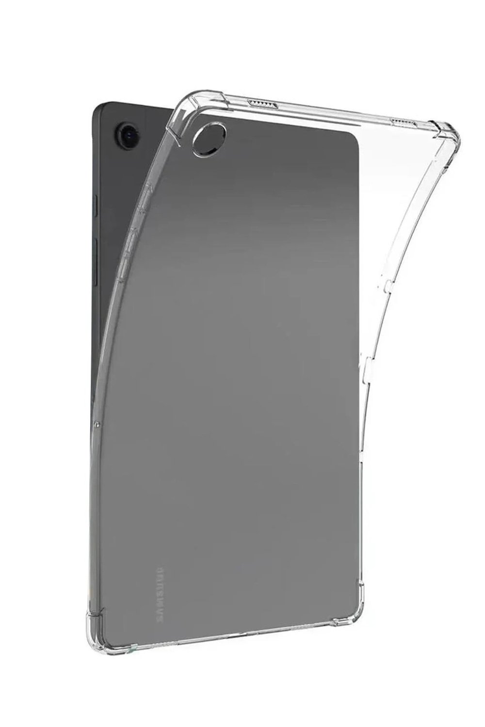 Mey İthalat®  Samsung Galaxy Tab A11 Plus Anti Shock Tablet Silikon - Şeffaf