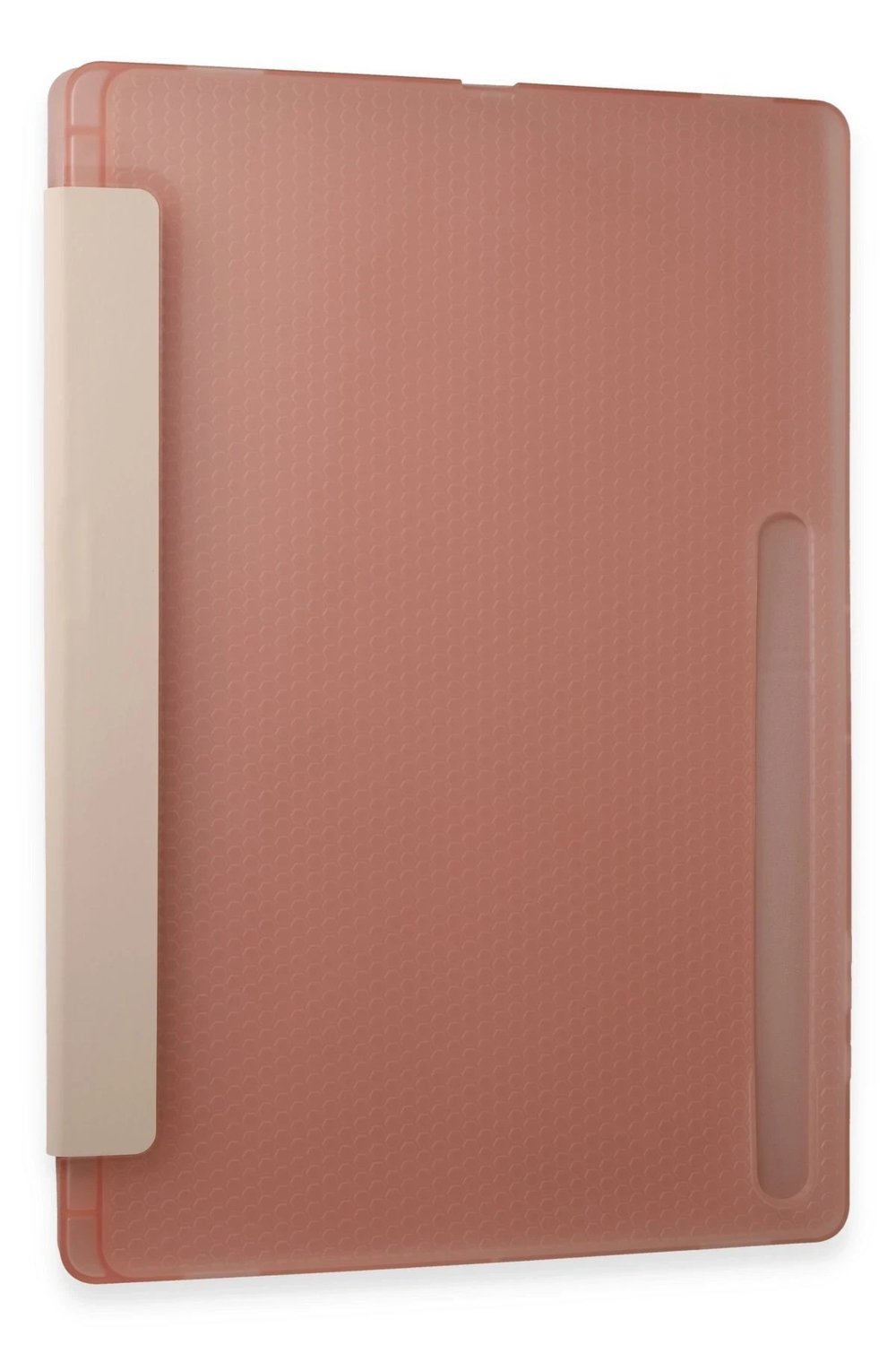 Mey İthalat®  Samsung Galaxy Tab A9 Plus Kılıf Kalemlikli Mars Tablet Kılıfı - Rose Gold