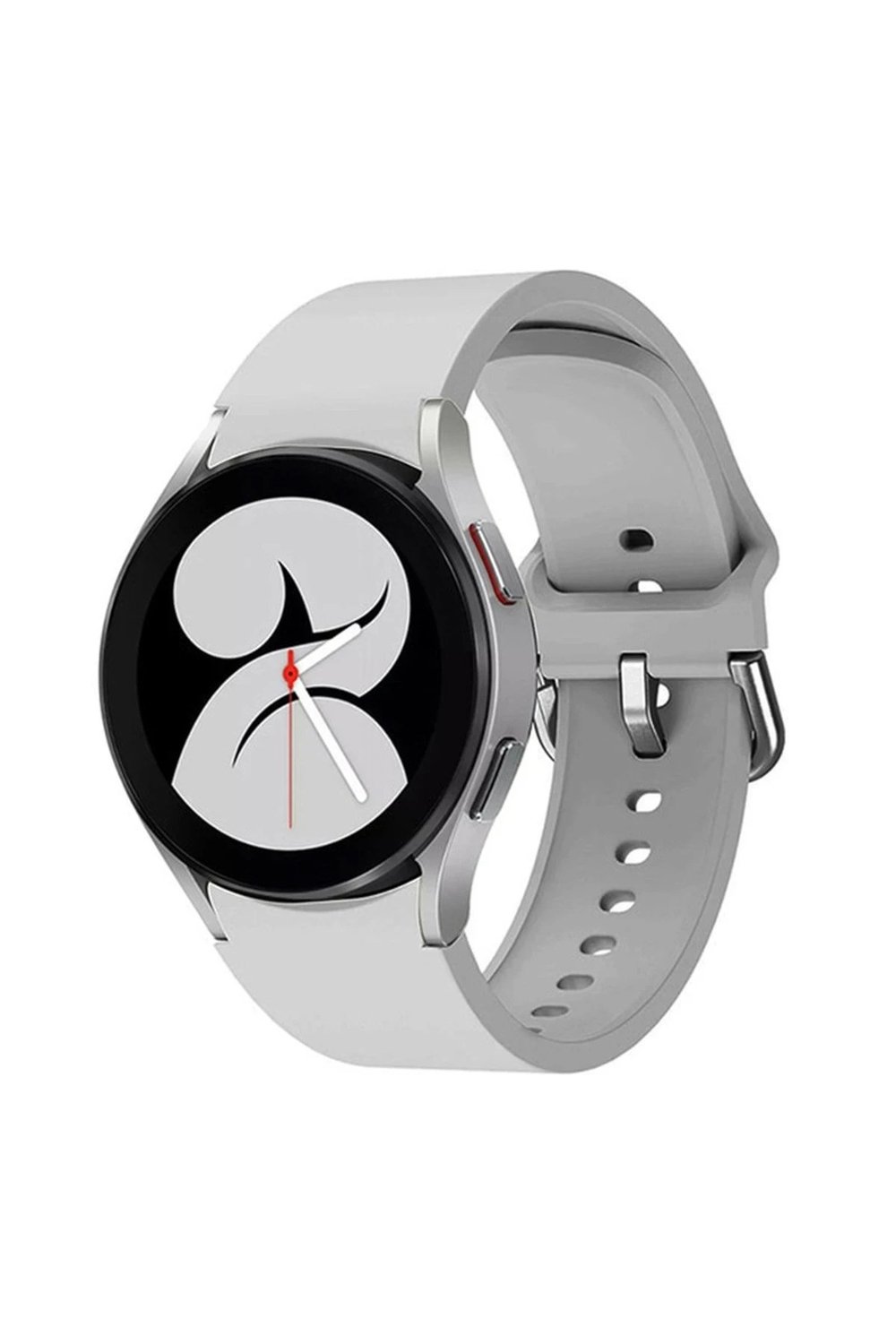 Mey İthalat®  Samsung Galaxy Watch 4 Klasik Kordon - Açık Gri