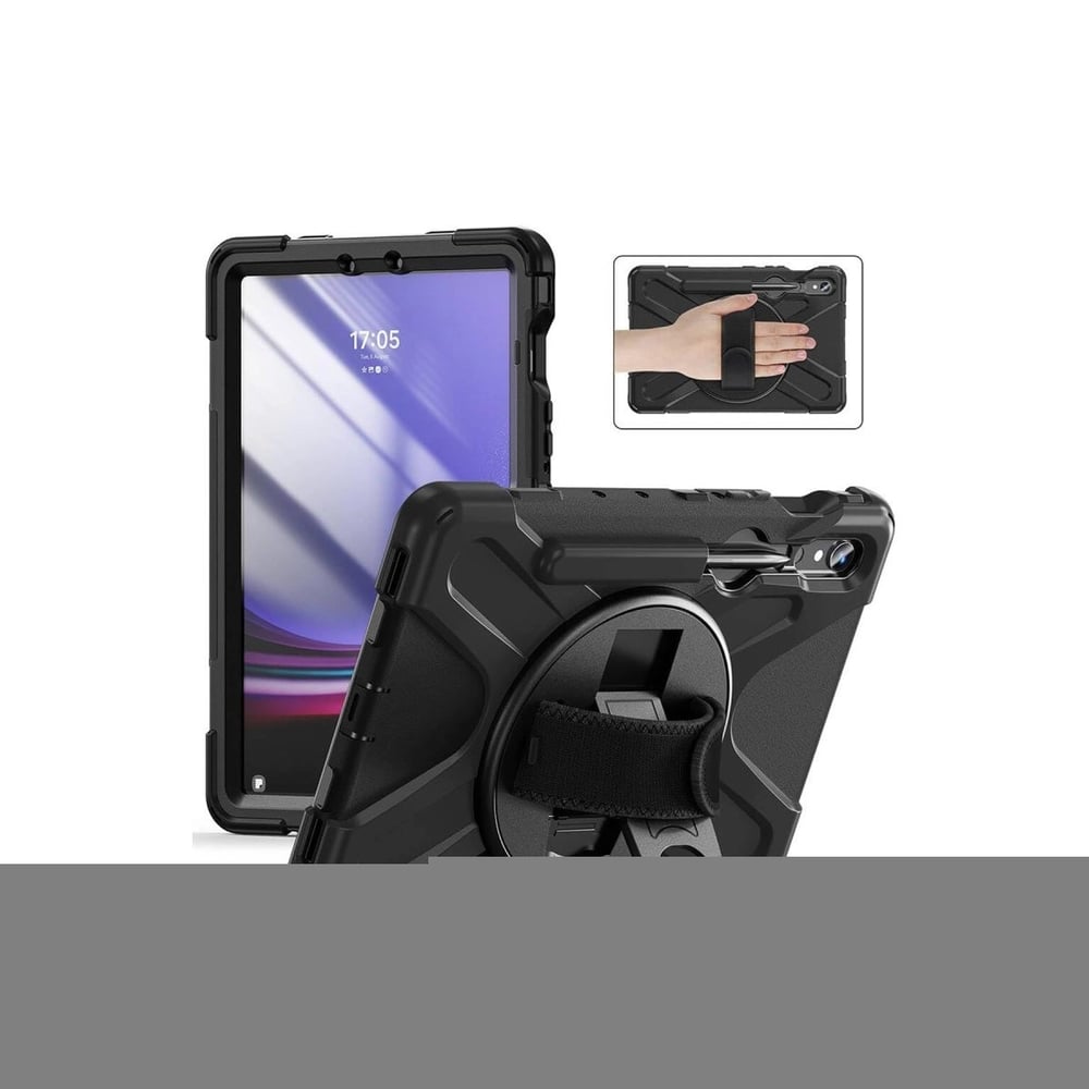Mey İthalat®  Samsung Galaxy X730 Tab S11 Kılıf Amazing Tablet Kapak - Siyah